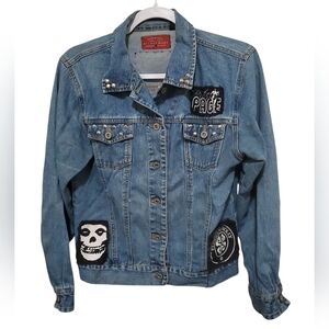 Punk Rock Denim Jacket
